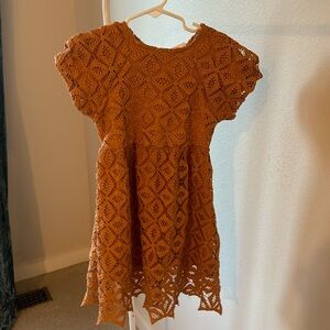 Zara kids size 7 fall dress